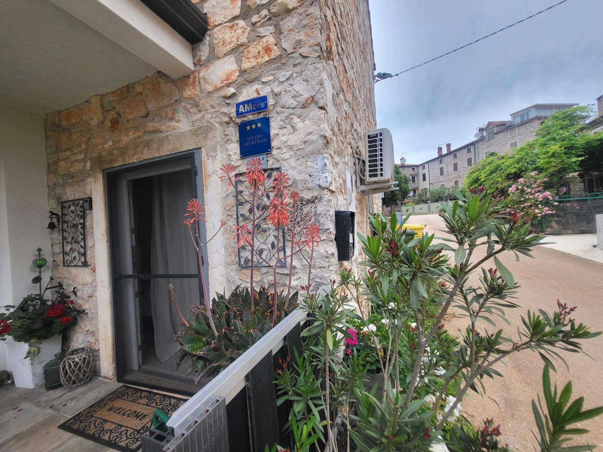 Villa Amore Radini Istrian Romantic Studio With Private Parking And Terrace Brtonigla Exteriér fotografie